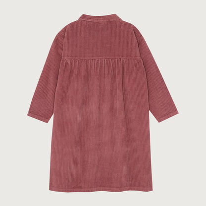 The Campamento Purple corduroy dress
