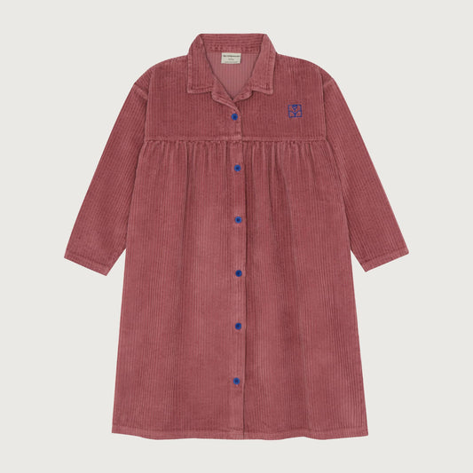 The Campamento Purple corduroy dress