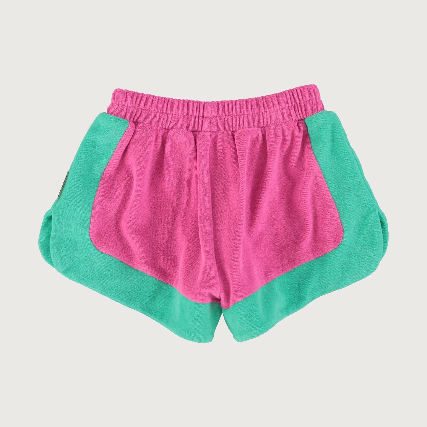 Piupiuchick Shorts fuchsia & green