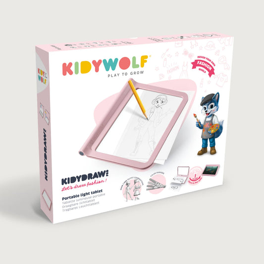 Kidywolf Kidydraw pro tablet pink