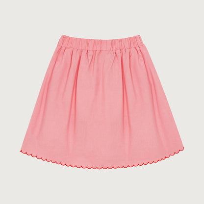 The Campamento FLOWERS pink skirt