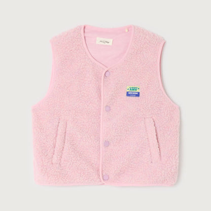 American Vintage Kids Hoktown veste dragee chine / 7-9Y