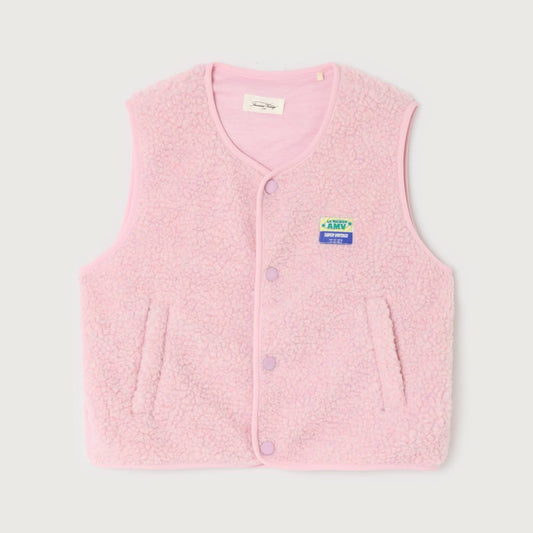 American Vintage Kids Hoktown veste dragee chine / 7-9Y