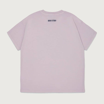 Main Story Oversized tee orchid