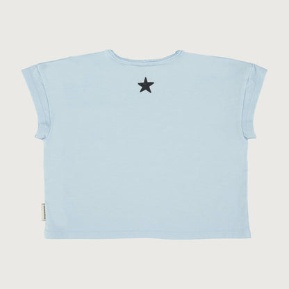 Piupiuchick T-shirt light blue with PIUPIUCHICK print