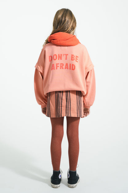 Piupiuchick Sweatshirt pink with HEY JUDE print