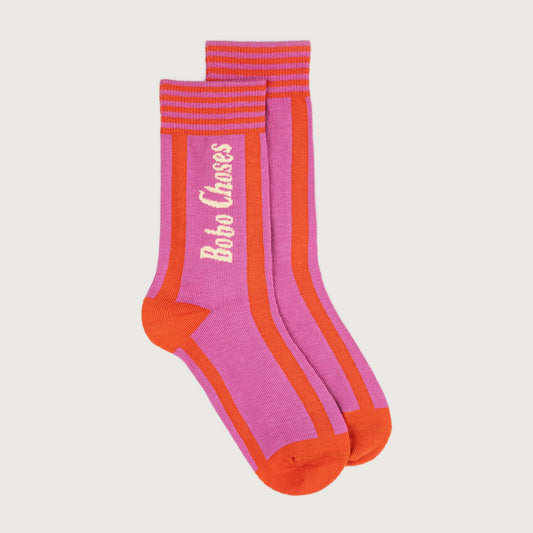 Bobo Choses Long socks purple