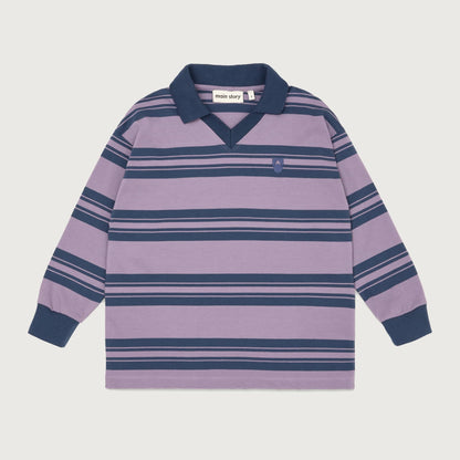 Main Story Athletic Top orchid mist stripe jersey