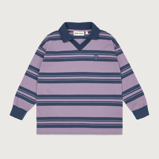Main Story Athletic Top orchid mist stripe jersey