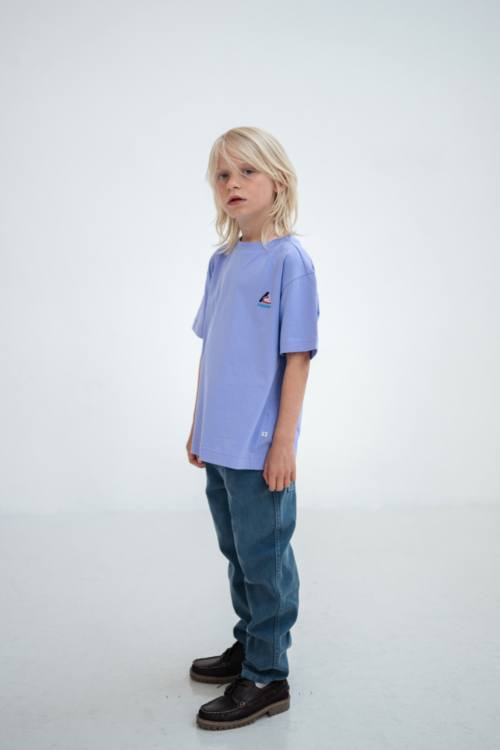 Repose AMS Tee shirt glacier bloom / 4Y