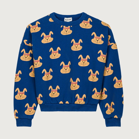 We Are Kids sweat Tony allover rabbits