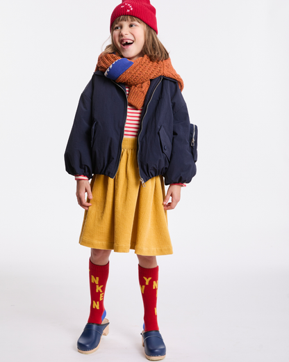 Wynken Palette beanie brick red