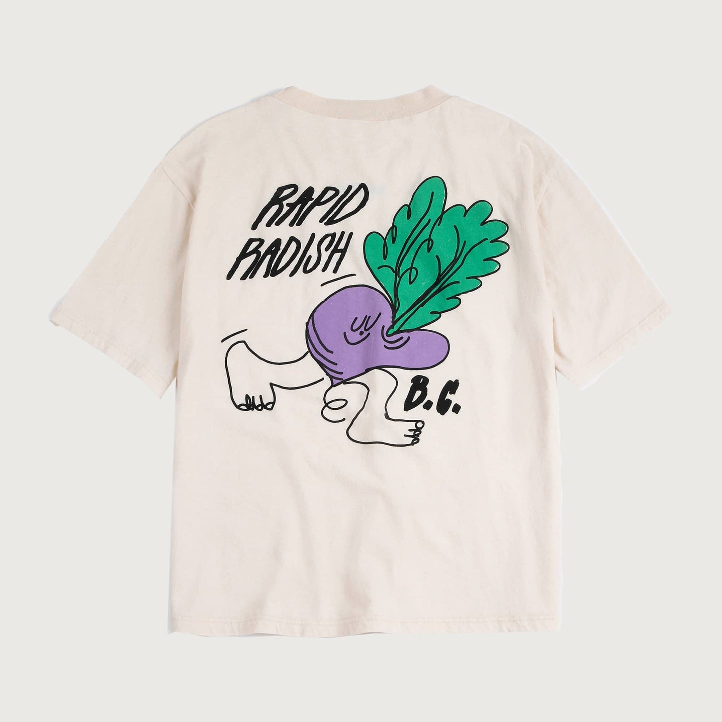 Bobo Choses RAPID RADISH oversized T-shirt offwhite