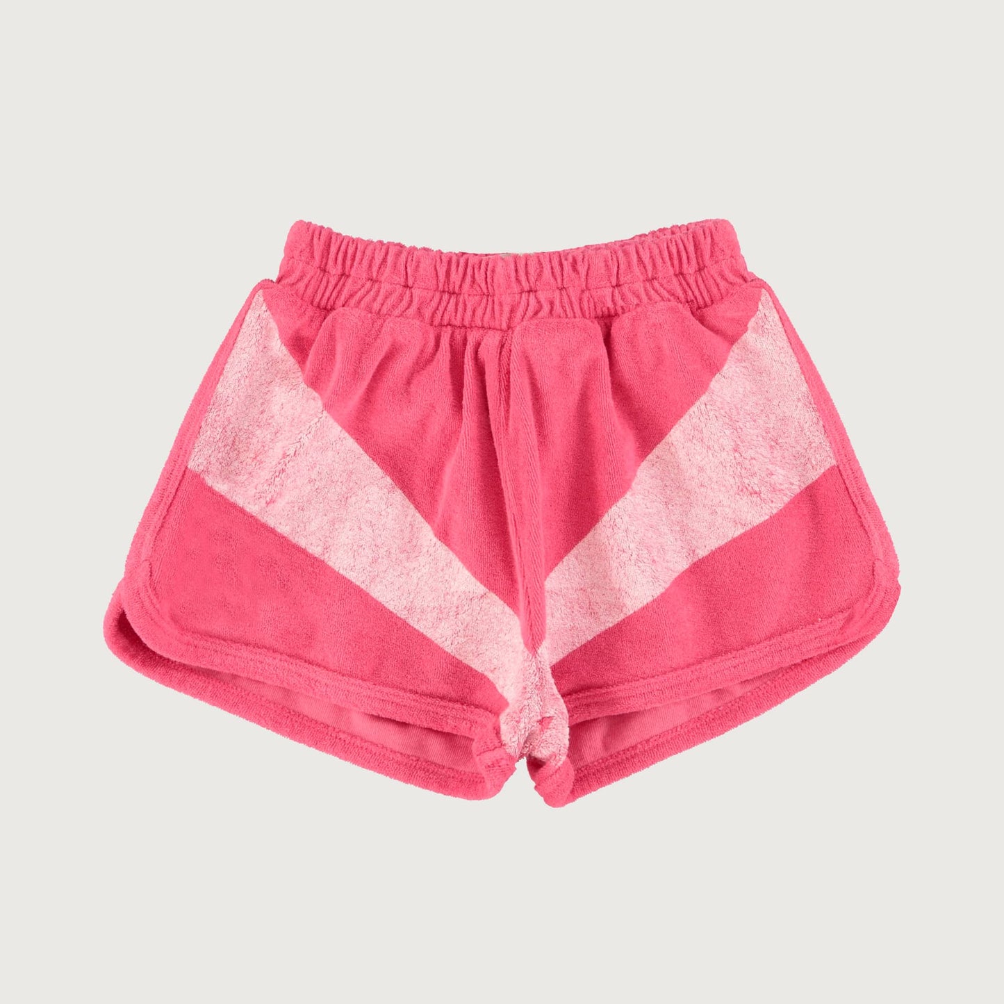 Piupiuchick Shorts pink & white stripes