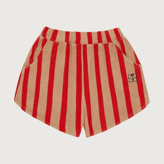 The Campamento Red STRIPES Shorts camel / 3Y
