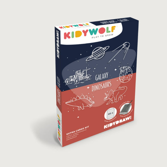 Kidywolf Refill KIDYDRAW MINI Galaxy & dinosaurs