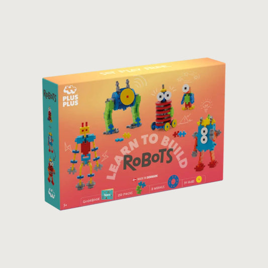 Plus Plus Learn to build ROBOTS - 250 pcs