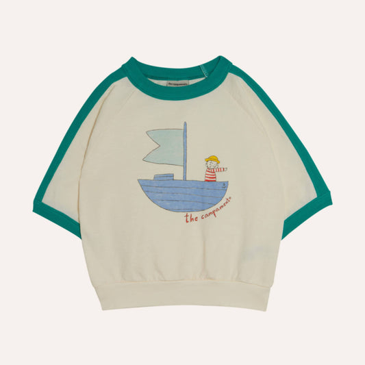 The Campamento SAILOR ecru T-shirt