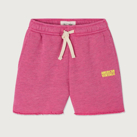 American Vintage Kids Doven short geranium fluo surteint / 5Y