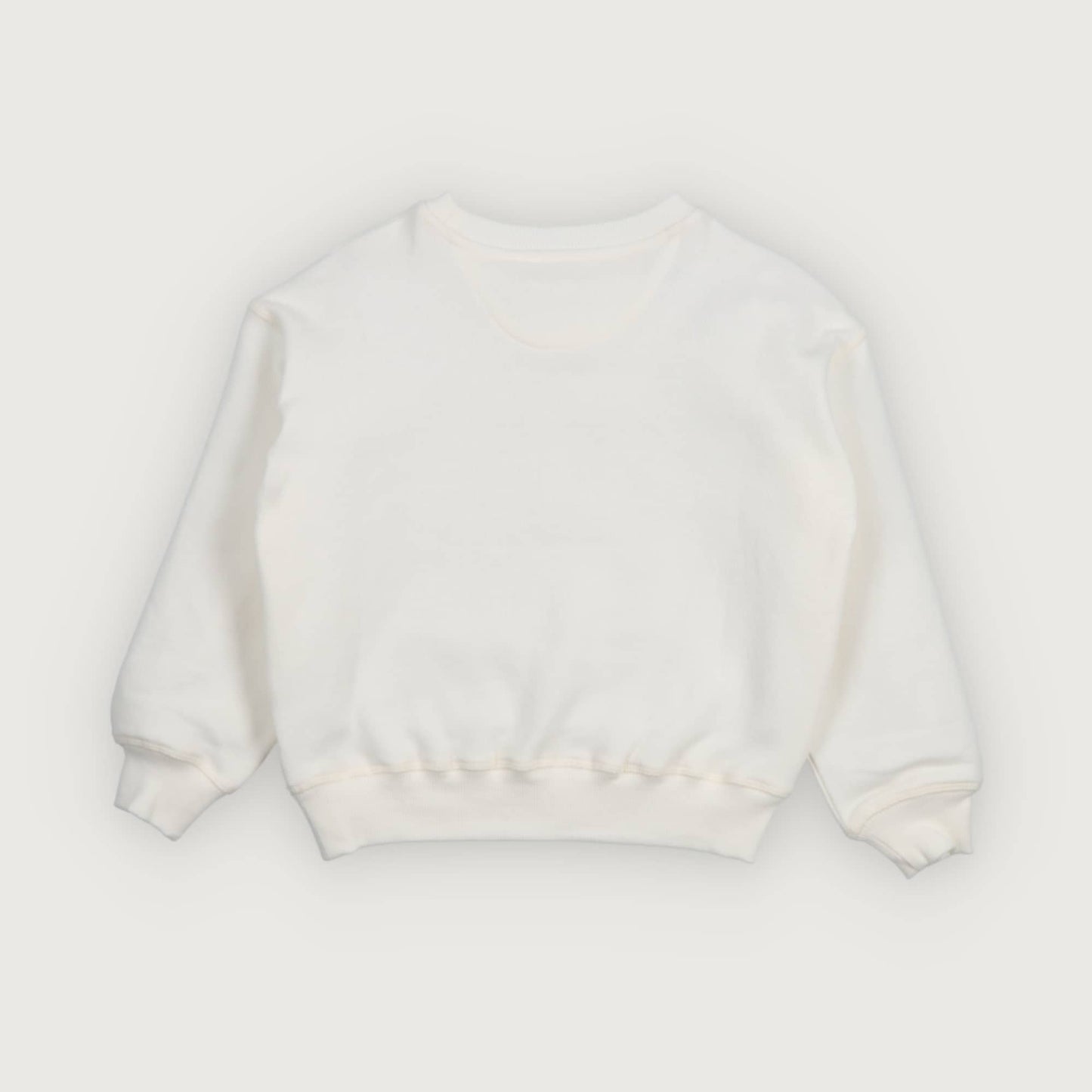 The New Society SMILEY Sweatshirt moonlight white