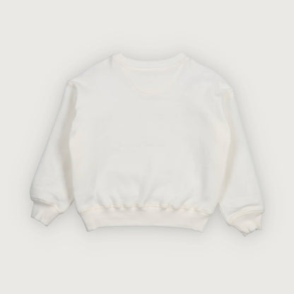 The New Society SMILEY Sweatshirt moonlight white