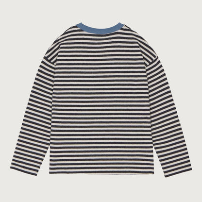 The Campamento Bicolor Stripes T-shirt grey