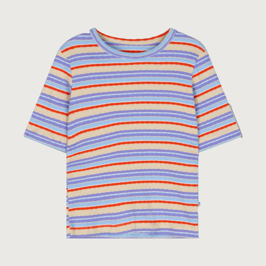 Repose AMS Slim tee multi stripe