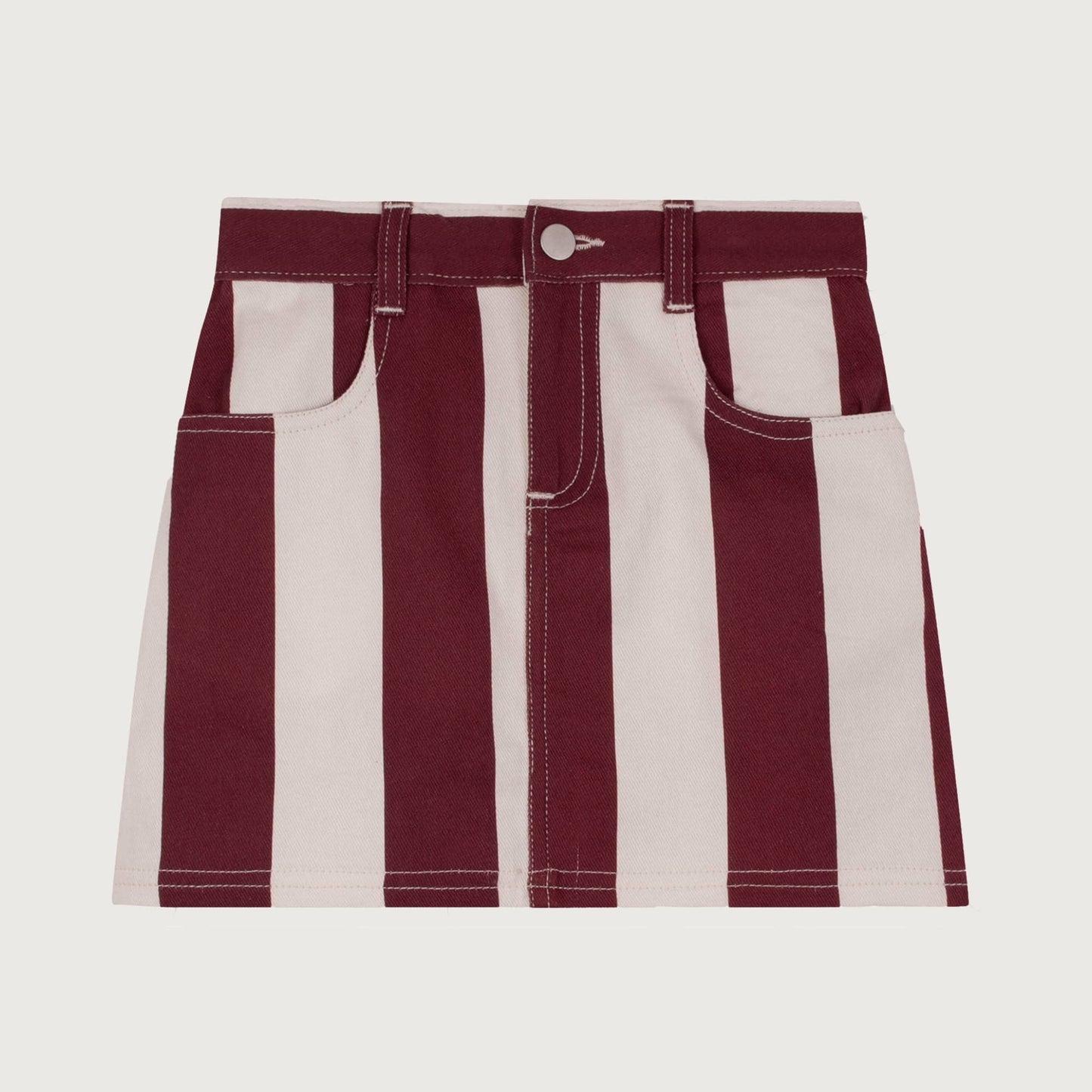 Wynken CLOUD Skirt bench red stripe