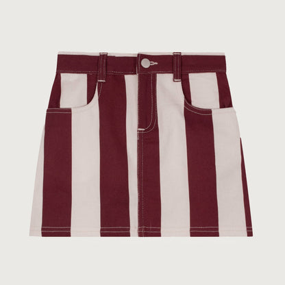 Wynken CLOUD Skirt bench red stripe