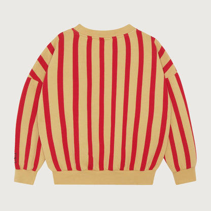 The Campamento Red stripes sweatshirt yellow