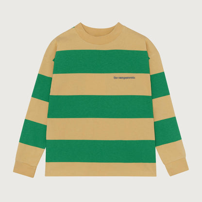 The Campamento Green stripes t-shirt