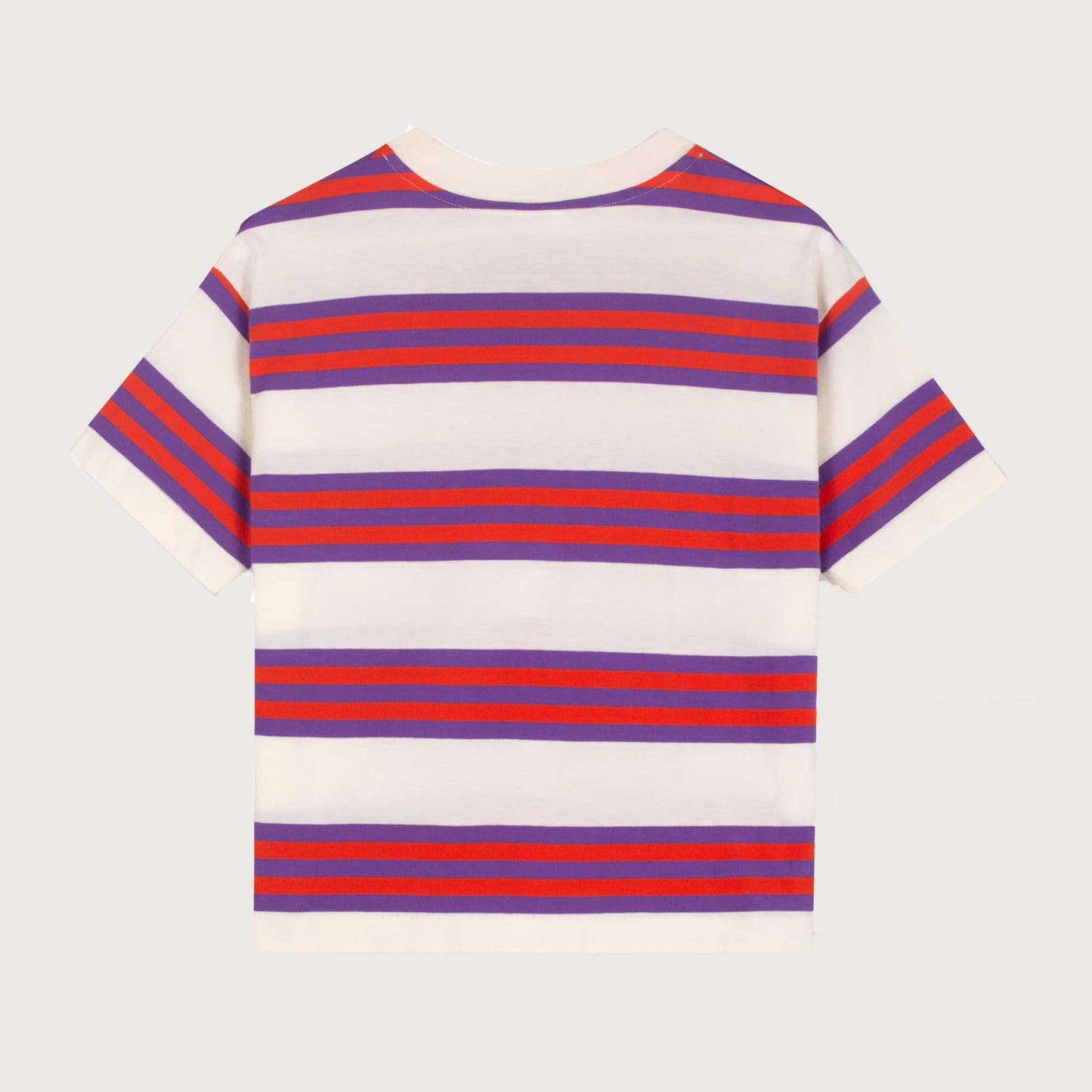 Wynken TRIPLE STRIPE Tee violet sunglow