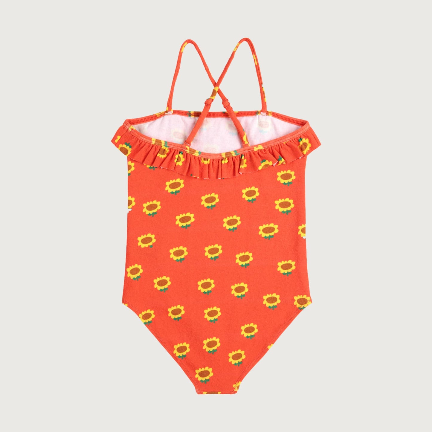 Bobo Choses SUNFLOWER all over swimsuit red