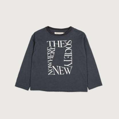 The New Society Oscar T-shirt eclipse noir