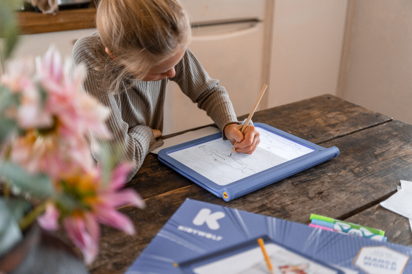 Kidywolf Kidydraw pro tablet blue MANGA