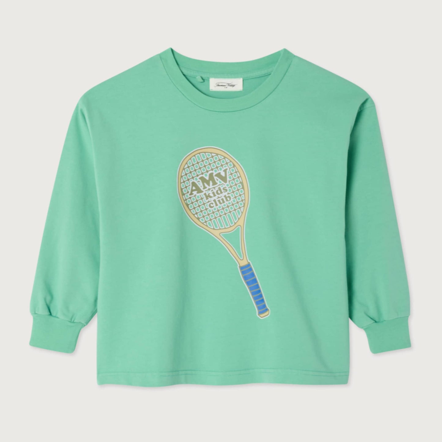 American Vintage Kids Fizvalley long sleeve tee laitue vintage