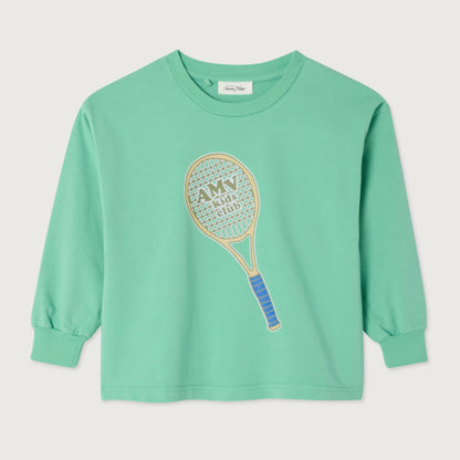 American Vintage Kids Fizvalley long sleeve tee laitue vintage