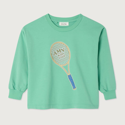 American Vintage Kids Fizvalley long sleeve tee laitue vintage