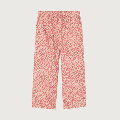 Tinycottons SMALL FLOWERS woven pant dark vanilla