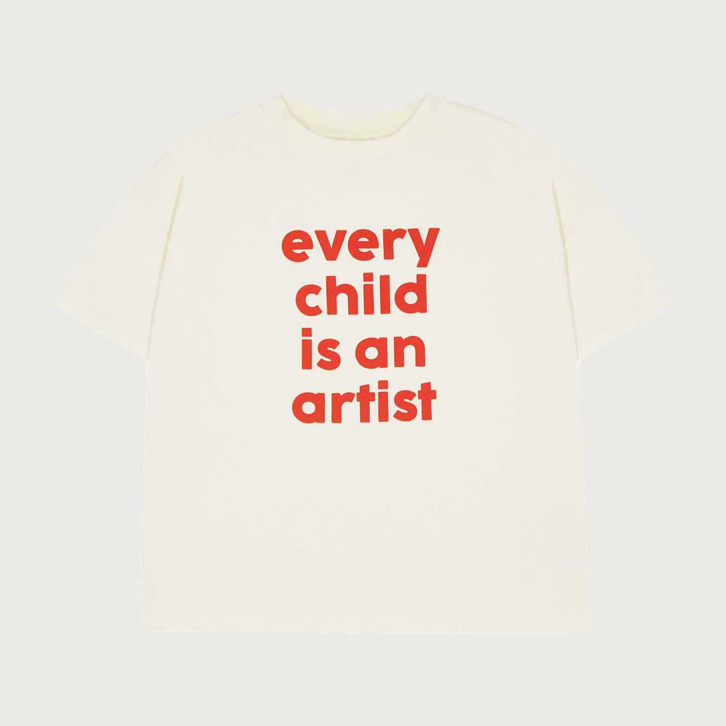 The Campamento ARTIST Oversized T-shirt ecru