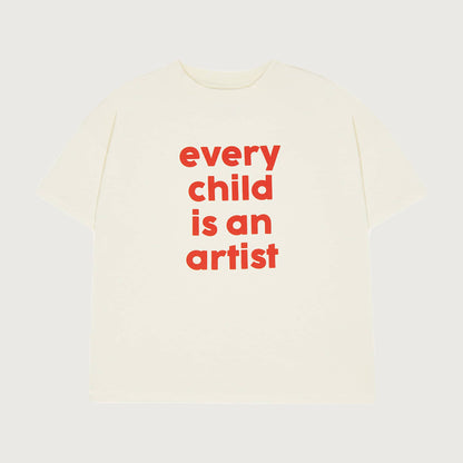 The Campamento ARTIST Oversized T-shirt ecru